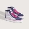 Sk8-Hi Schuh mit seitlichem Reißverschluss für Kleinkinder