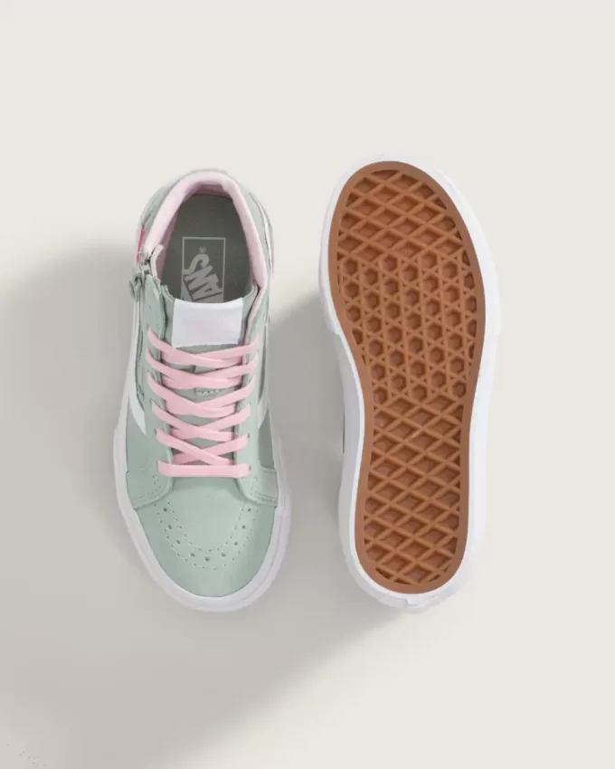 Sk8-Hi Schuh mit seitlichem Reißverschluss für Kleinkinder