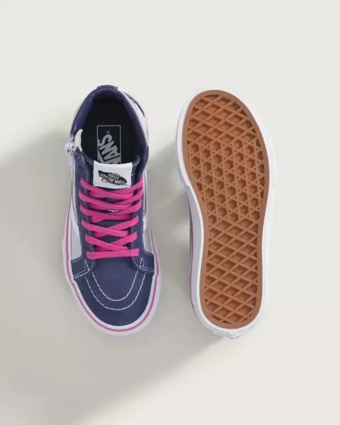 Sk8-Hi Schuh mit seitlichem Reißverschluss für Kleinkinder