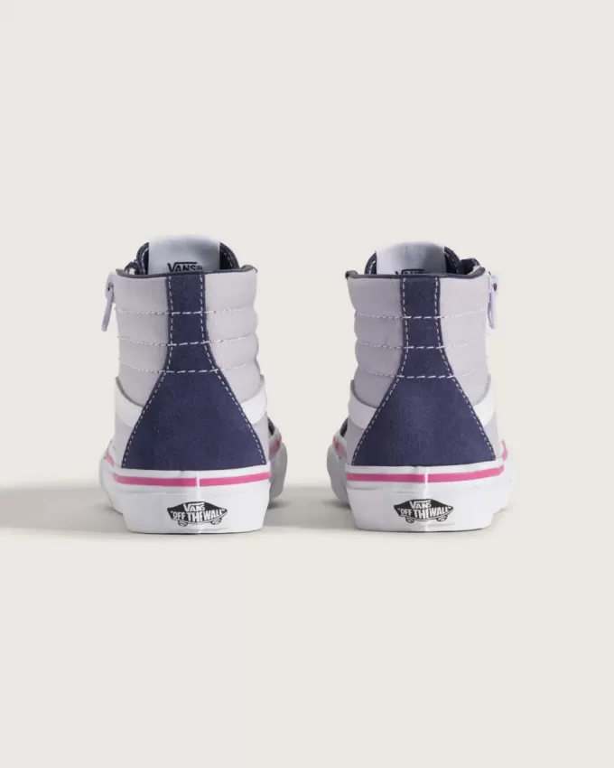 Sk8-Hi Schuh mit seitlichem Reißverschluss für Kleinkinder