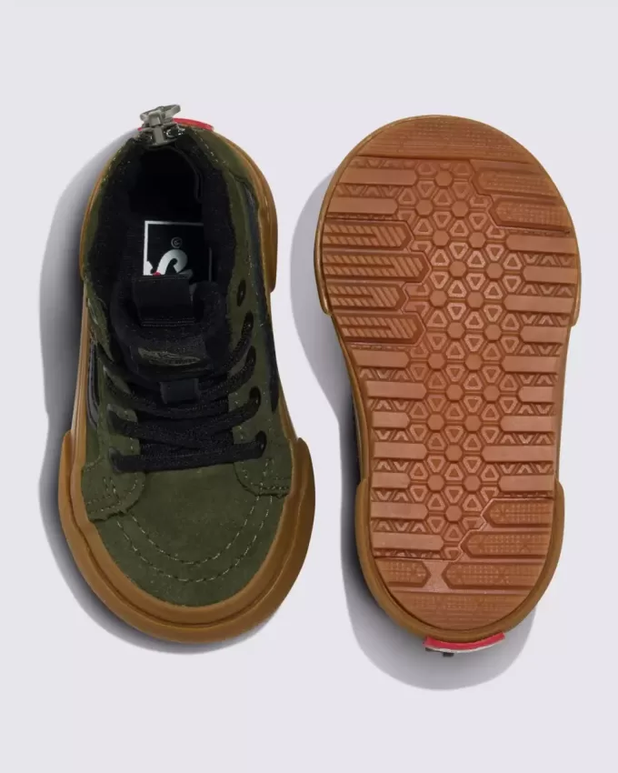 Sk8-Hi Zip Gum Schuh für Kleinkinder