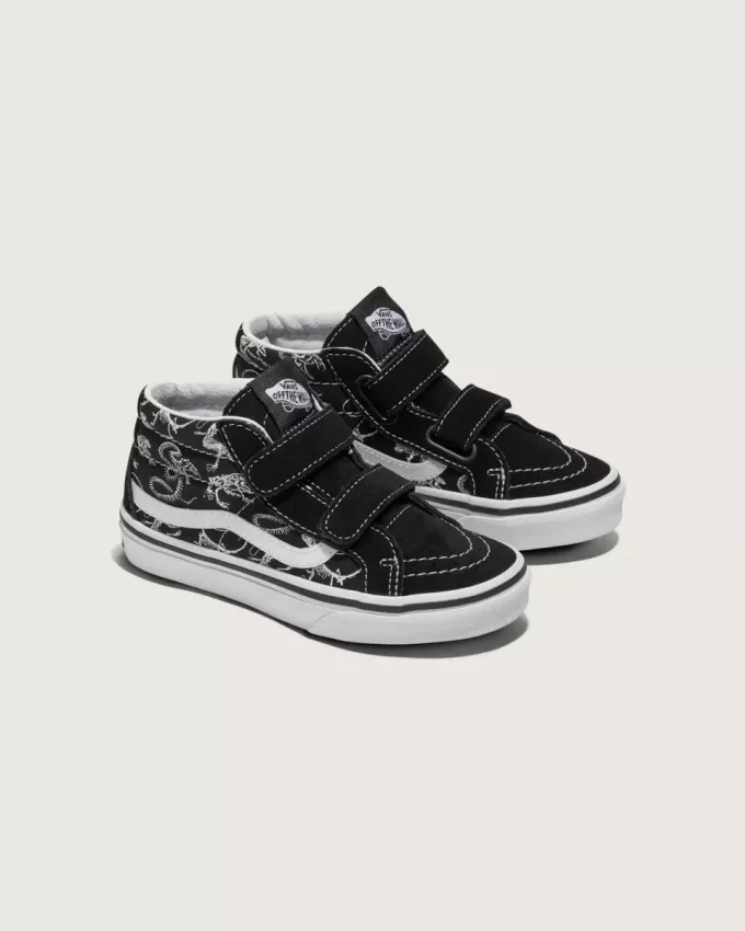Sk8-Mid Reissue V Skeleton Schuh für kleine Kinder