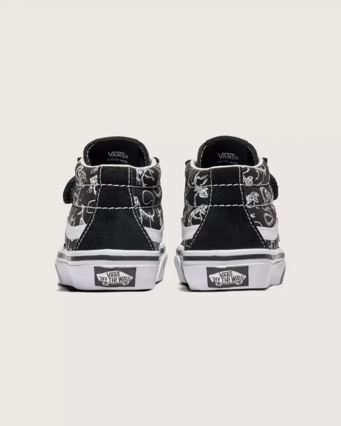 Sk8-Mid Reissue V Skeleton Schuh für kleine Kinder