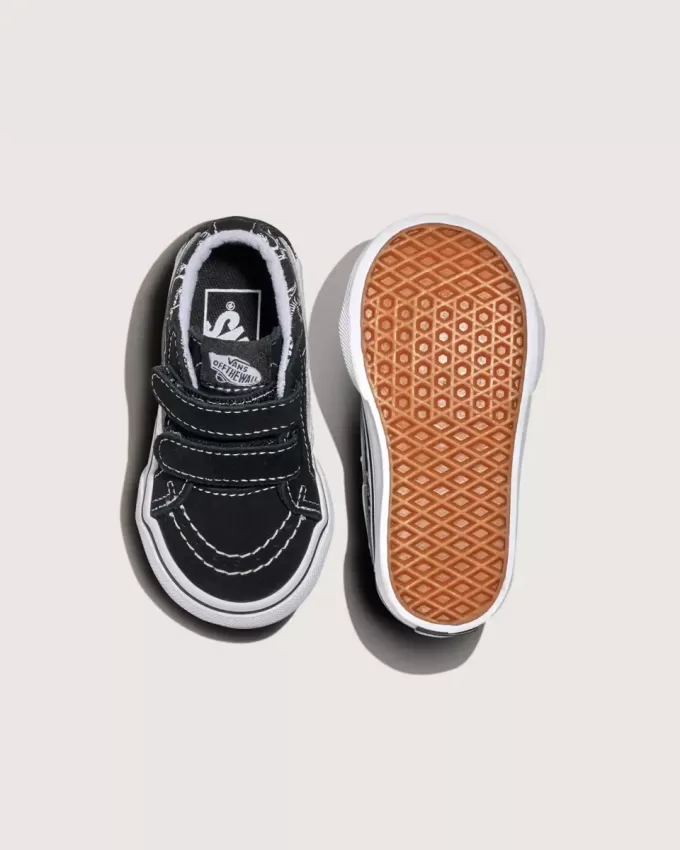 Sk8-Mid Reissue V Skeletons Schuh für Kleinkinder