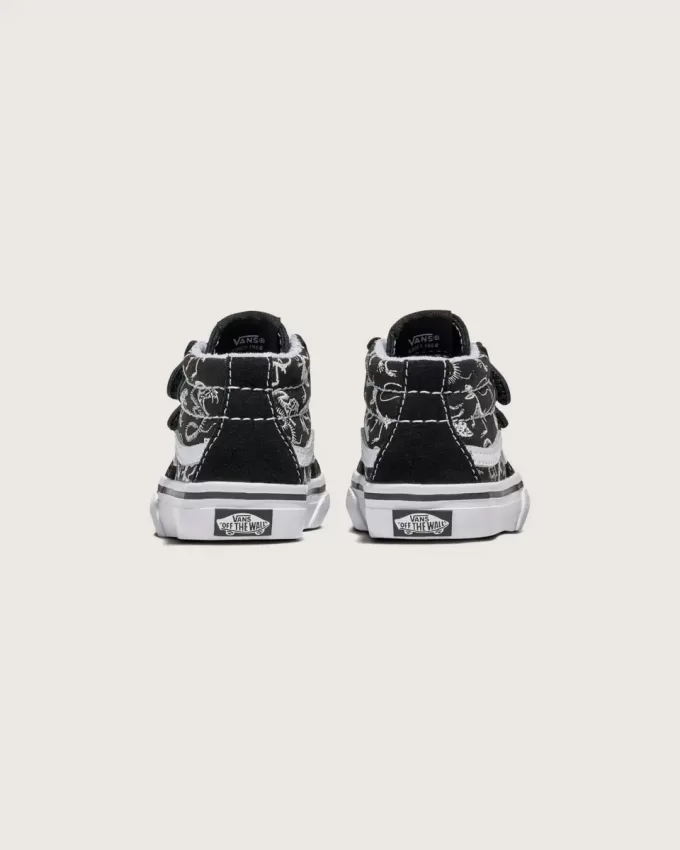 Sk8-Mid Reissue V Skeletons Schuh für Kleinkinder