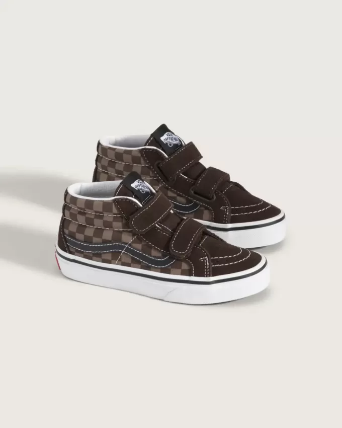 Sk8-Mid V Checkerboard-Schuh für Kleinkinder