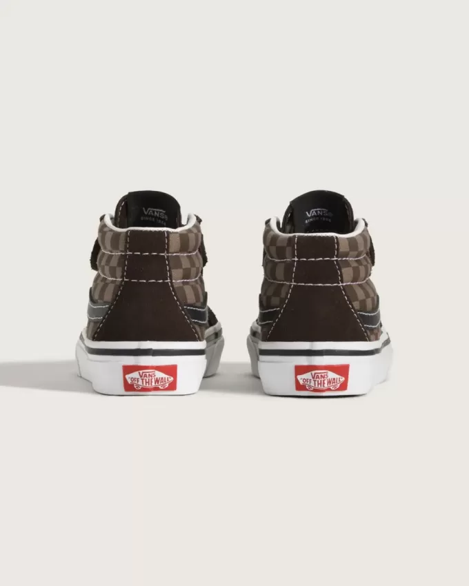 Sk8-Mid V Checkerboard-Schuh für Kleinkinder