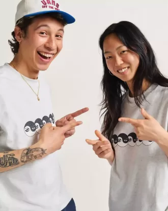 Skate Yin Yang Augen T-Shirt