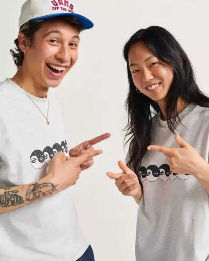 Skate Yin Yang Augen T-Shirt