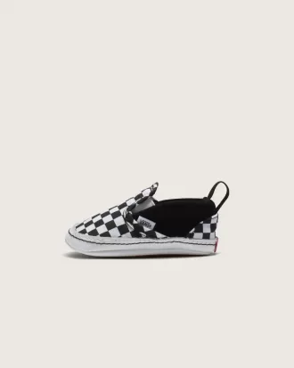 Slip-On V Checkerboard Krippenschuh für Kleinkinder