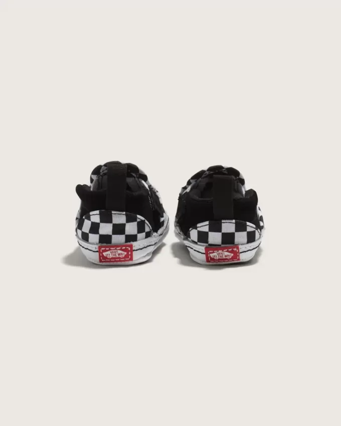 Slip-On V Checkerboard Krippenschuh für Kleinkinder