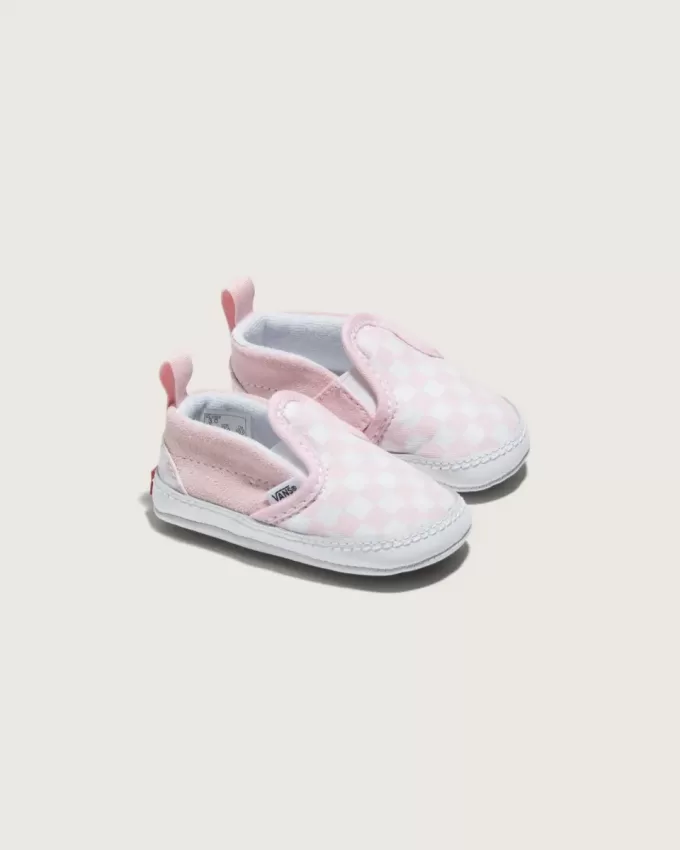 Slip-On V Crib Checkerboard-Schuh für Kleinkinder