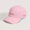 Snapback-Mütze mit seitlichem Karomuster