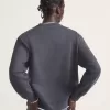Sweatshirt mit Rundhalsausschnitt und Sternenkaromuster