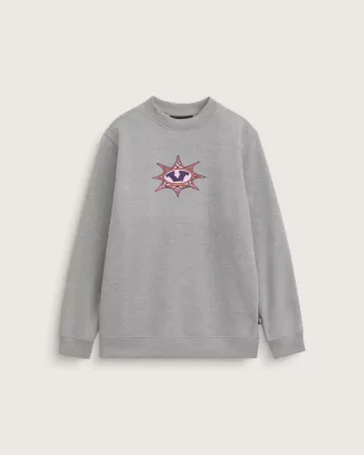 Sweatshirt mit Rundhalsausschnitt und Sternenmuster für Kinder