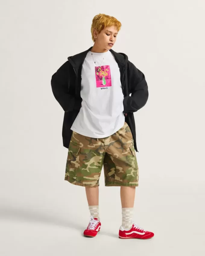 T-Shirt mit Blumendekor