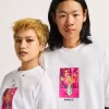 T-Shirt mit Blumendekor