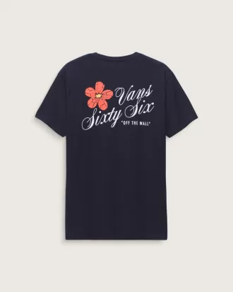 T-Shirt mit geknackter Blume