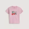 T-Shirt mit Kirschen-Muster für kleine Kinder