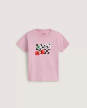 T-Shirt mit Kirschen-Muster für kleine Kinder