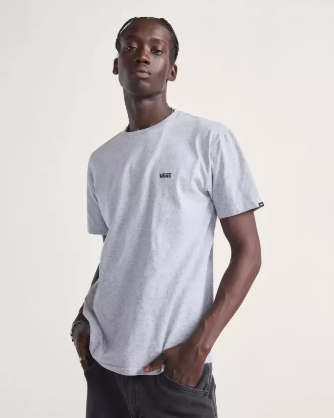 T-Shirt mit Logo auf der linken Brust