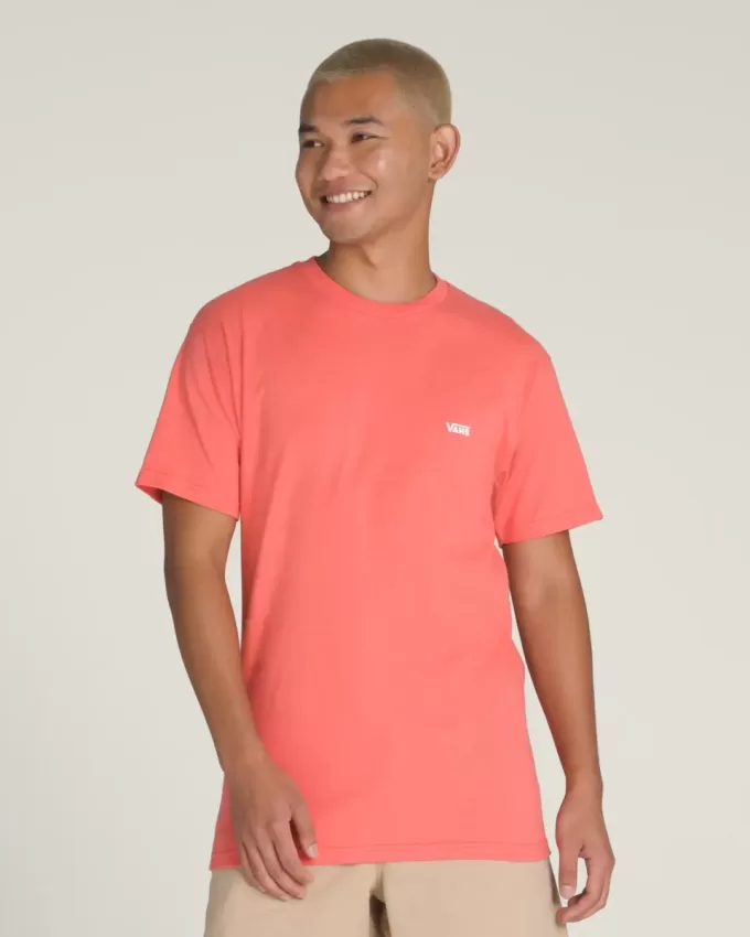 T-Shirt mit Logo auf der linken Brust