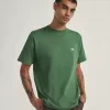 T-Shirt mit Logo auf der linken Brust
