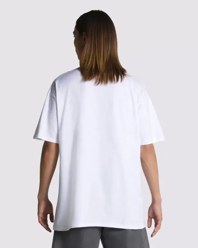 T-Shirt mit Logo auf der linken Brust