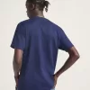 T-Shirt mit Logo auf der linken Brust