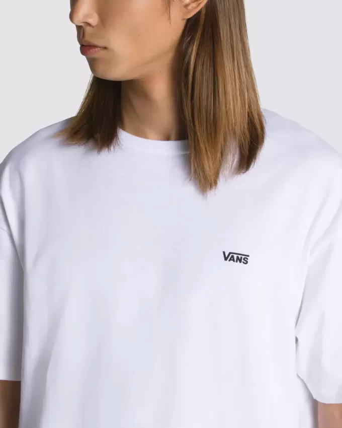 T-Shirt mit Logo auf der linken Brust