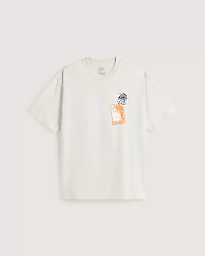 T-Shirt mit Punk-Patch