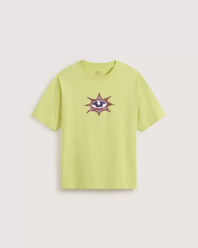 T-Shirt mit Sternenkaro