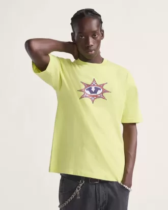 T-Shirt mit Sternenkaro