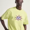 T-Shirt mit Sternenkaro