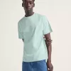 T-Shirt mit Wellen-Motiv
