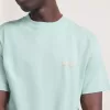 T-Shirt mit Wellen-Motiv