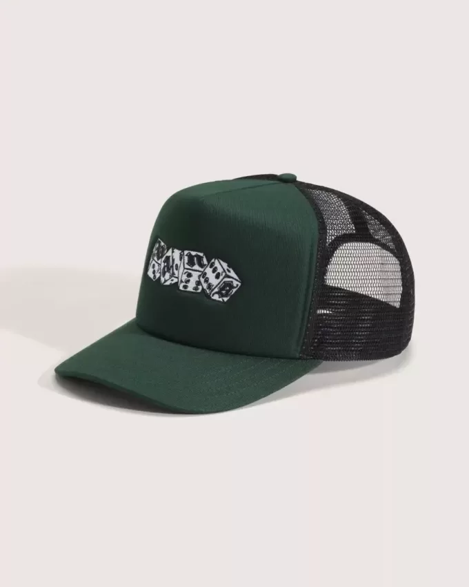 Trucker-Kappe mit gewürfeltem Logo