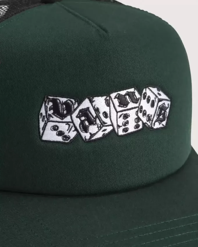 Trucker-Kappe mit gewürfeltem Logo