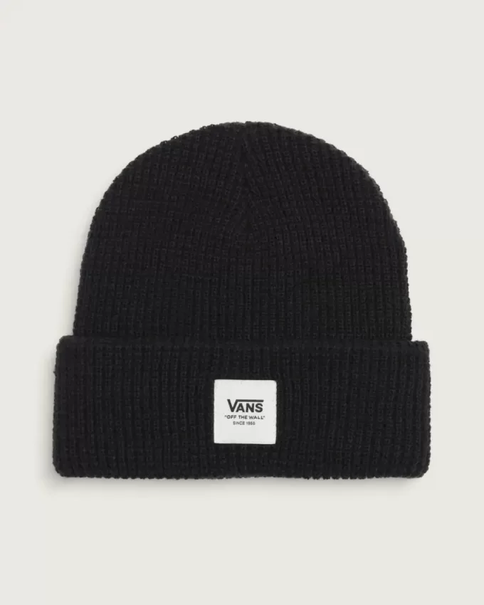 Vans – Beanie mit Waffelbündchen