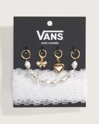 Vans – Perlen- und Spitzen-Schuhanhänger-Set