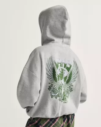 Weltfrieden Retro Hoodie