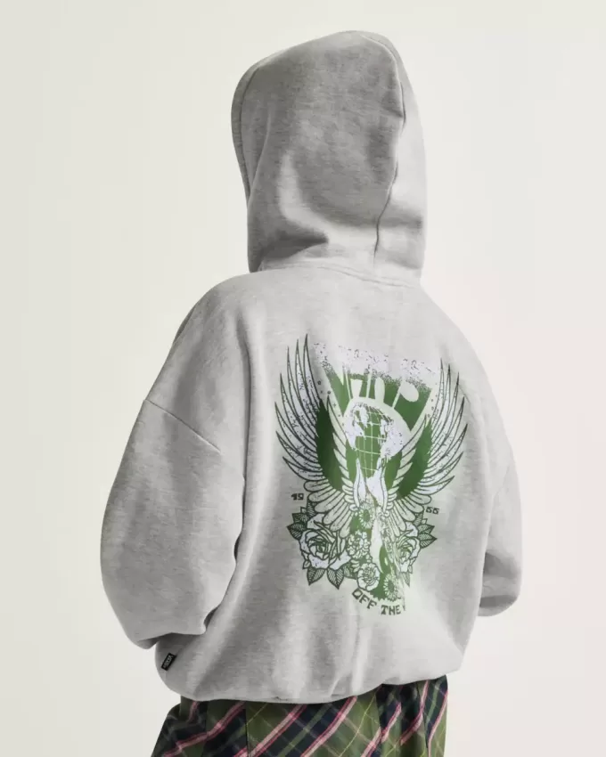 Weltfrieden Retro Hoodie