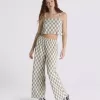 Wren – Camisole-Oberteil mit Schachbrettmuster